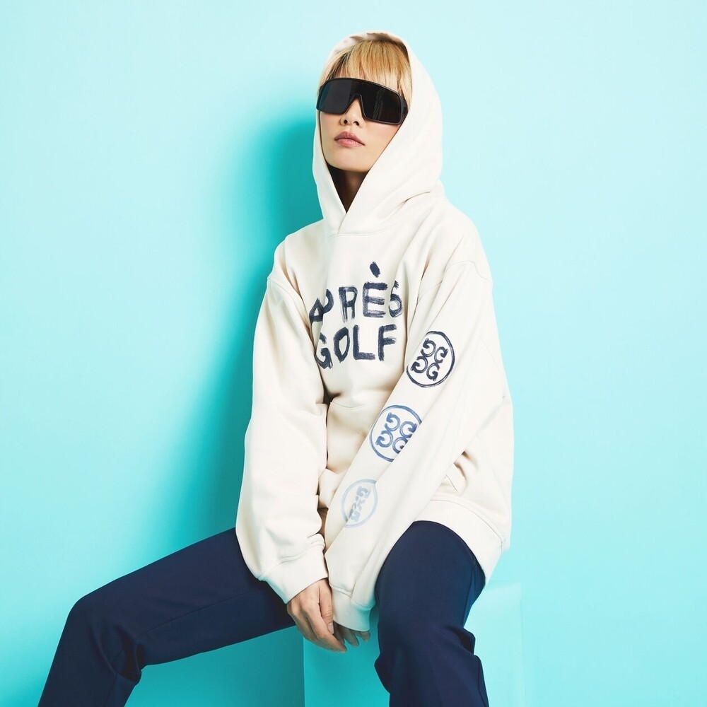 ★送料無料★G/FORE CIRCLE G'S FRENCH HOODIE G4MF23K424-SNO New Mens G/FORE GFORE APRES GOLF OVERSIZED FRENCH HOODIE