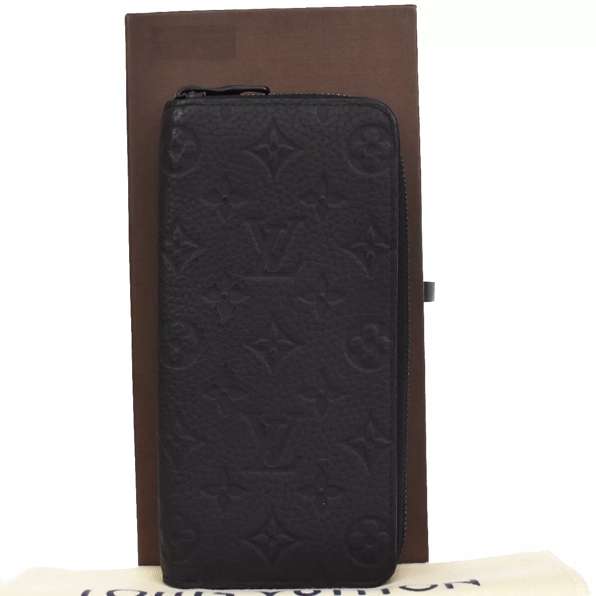 Louis Vuitton Zippy Monogram Vertical Wallet on SALE