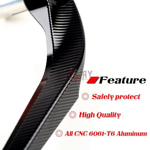 Handlebar Lever Brake Clutch Protector Guard for KAWASAKI Ninja 250R ZX-6R ZX6R - Picture 10 of 12