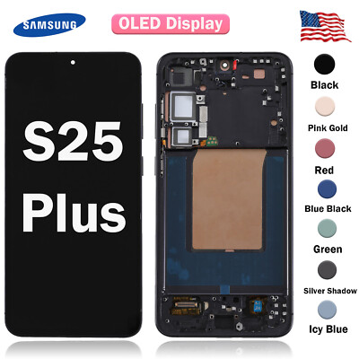 OLED For Samsung Galaxy S25 Plus 5G S936U/W LCD Display Screen Replacement Blue
