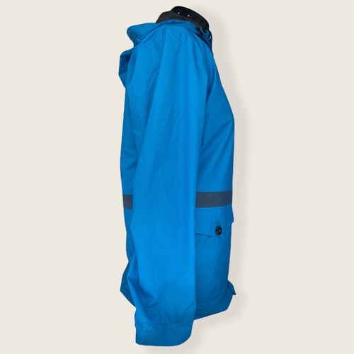Nike Rare Sportswear Sample Blue Rain Jacket For Men Size Medium 450580-010 - Picture 4 of 7