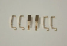 6-Tyco 440 x 2 / 440 Pickup Shoes 3 Pair High Performance Ski Slot Car Shoes New