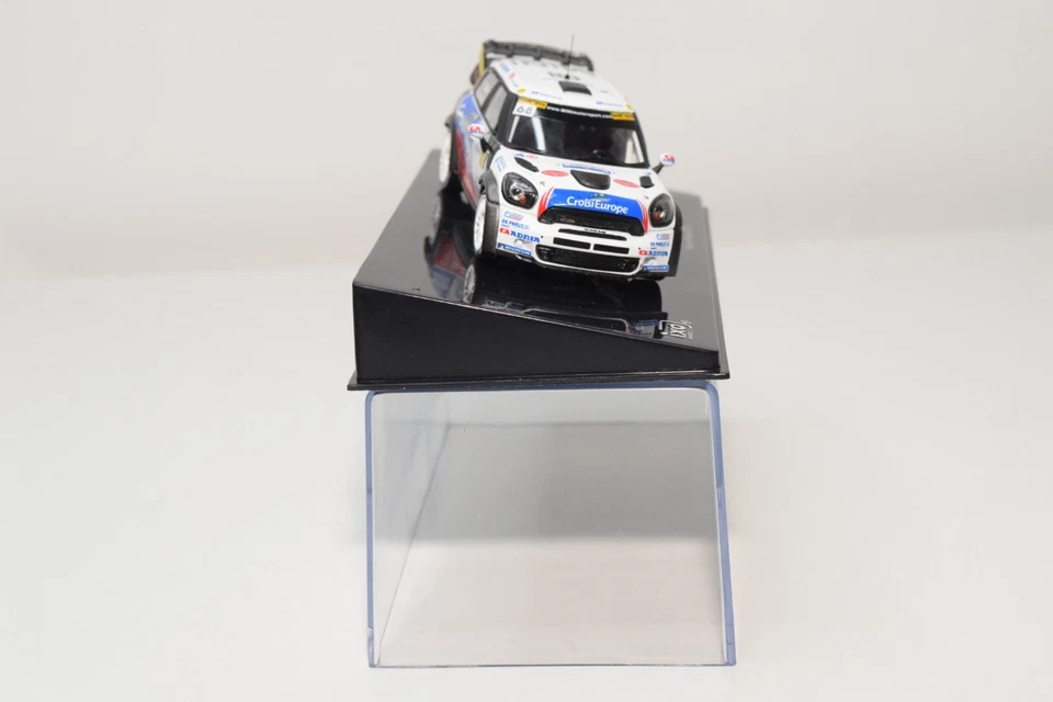 B21 1:43 IXO RAM518 MINI JOHN COOPER WORKS #68 RALLYE RALLY DE FRANCE 2012 SIN USAR, EN CAJA Foto 4 de 4