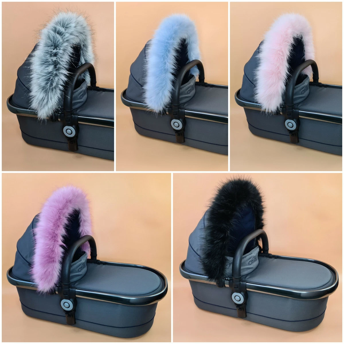 Bugaboo fur 2025 hood trim