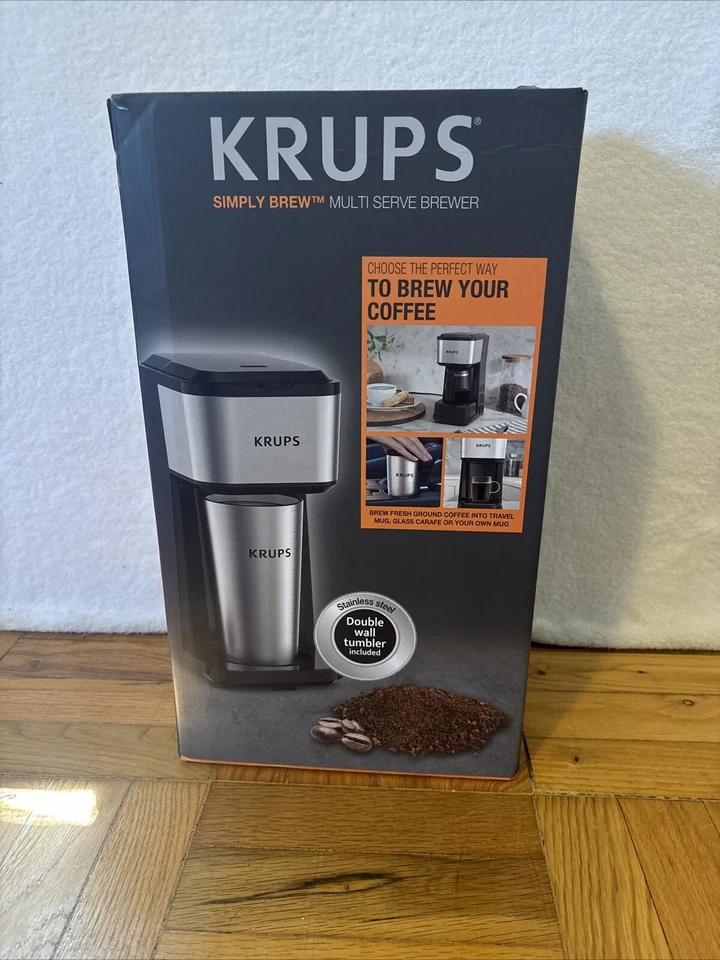 KRUPS Coffee Maker, Simply Brew - Multi-Serve 4-in-1 - NEW IN BOX - Image 3 of 4