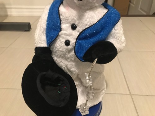Gemmy Spinning Snowflakes Snowman SNOW MISER Dancing Singing - Please Read - Picture 3 of 6