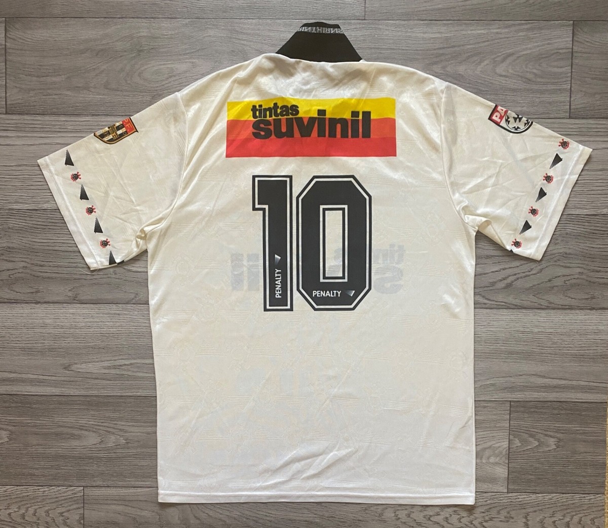 Corinthians 1995 1996 #10 Football Jersey Soccer Shirt Penalty