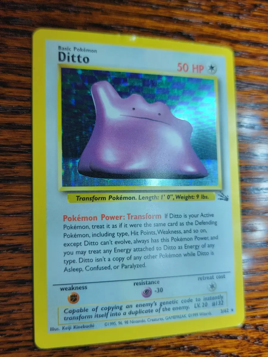 Ditto (3/62) [Fossil 1st Edition] – Pokemon Plug