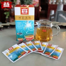 Jasmine Pu'er Tea Yunnan Dayi Tea Teabags Office Sheng Pu-erh Cha 25 Pcs