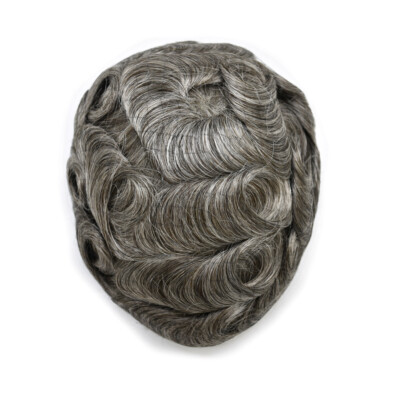 (Custom)Full Swiss Lace MensToupee All Lace Hair Replacement System  Hairpiece