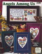 oop cross stitch Jeremiah Junction Chart JL282 Angels Among Us