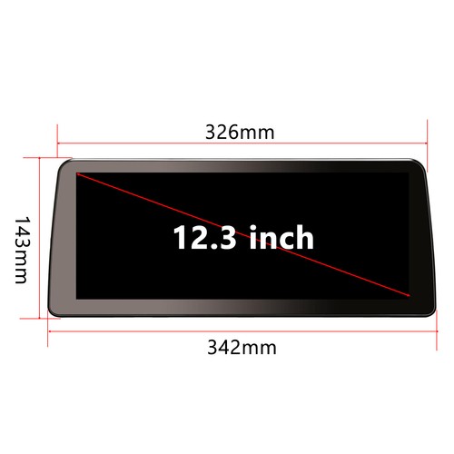 12.3" Car Stereo Android 13 Head Unit For BMW X5 E70 X6 E71 CIC Carplay WIFI FM - Picture 17 of 18