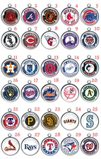 Baseball Too, Glass Cabochon Charms, Jewelry Making Charms