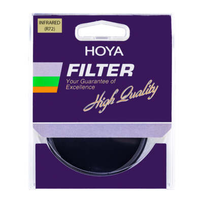Hoya 46mm Infrared R72 (720nm) Special Effect Filter - Made in Japan B-46RM72-GB