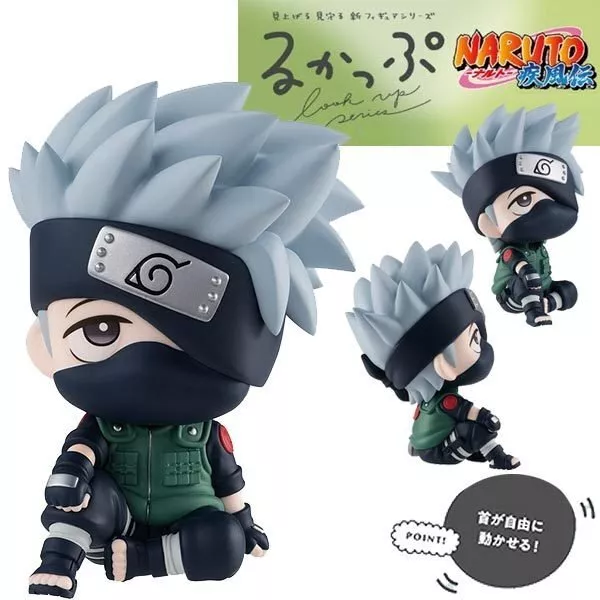  MEGAHOUSE CORPORATION Naruto Look UP Series Kakashi Hatake PVC  FIG : Electronics