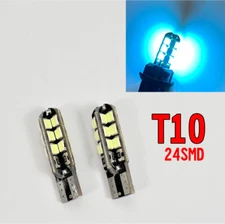 Reverse Backup Light T10 W5W 168 194 2825 12961 24SMD LED Canbus Bulb K1 AK