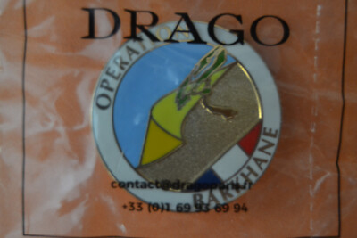 insigne DRAGO G5481 militaire armée France OPERATION BARKHANE Opex Sahara Sahel