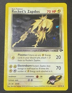 Rockets Zapdos Holo | eBay Rockets Zapdos Holo | eBay