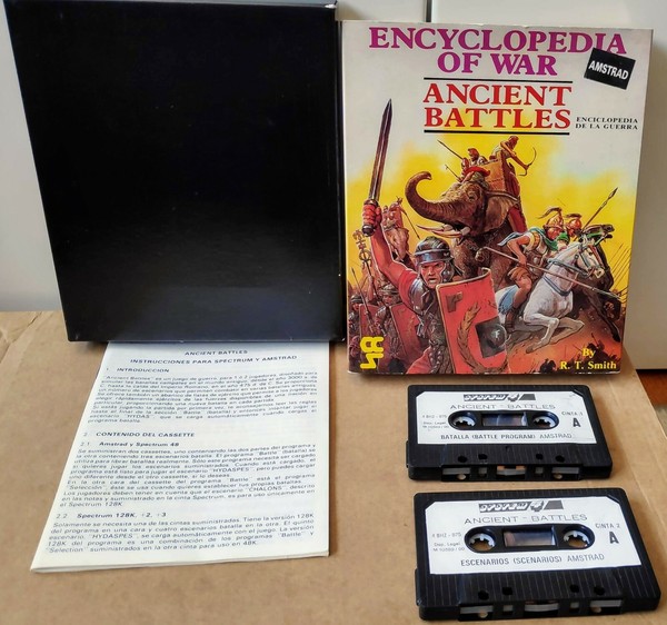 Encyclopedia of War - ANCIENT BATTLES   AMSTRAD CPC