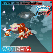 Pokemon Legends: Arceus Shiny Heatran Max Stats