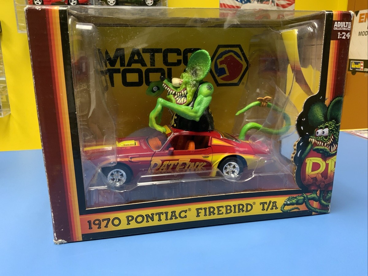 Round 2/ MATCO TOOLS Rat Fink 1970 Pontiac Firebird 1:24 New | eBay