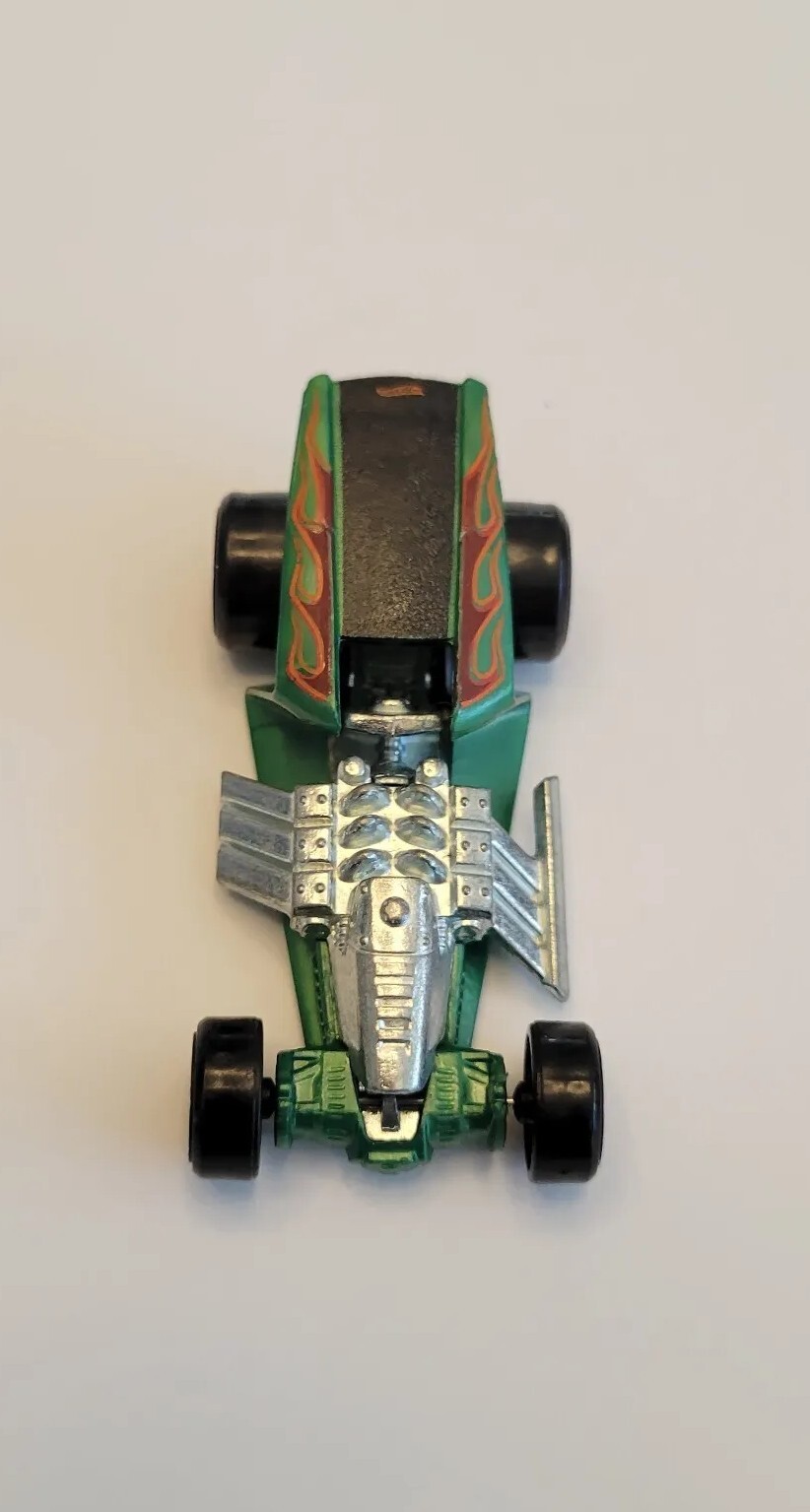 Hot Wheels 2017 Rod Squad Z-Rod Hot Rod Race Car  Loose Car Die Cast Green Black