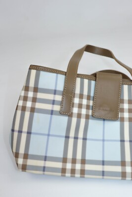 バッグ 00s archive Burberry handbag y2k D*8様 00s archive BURBERRY tote bag Y2K - メルカリ