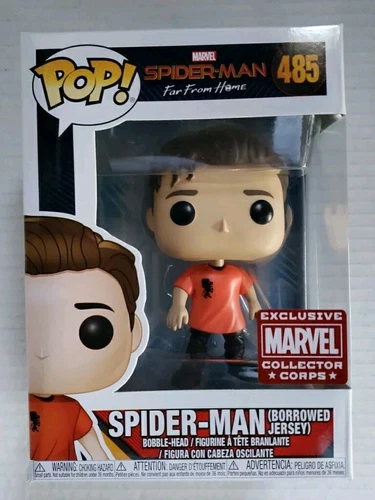 Funko Pop! Spider-Man # 485 Far From Home Marvel Collectors Corp NEW