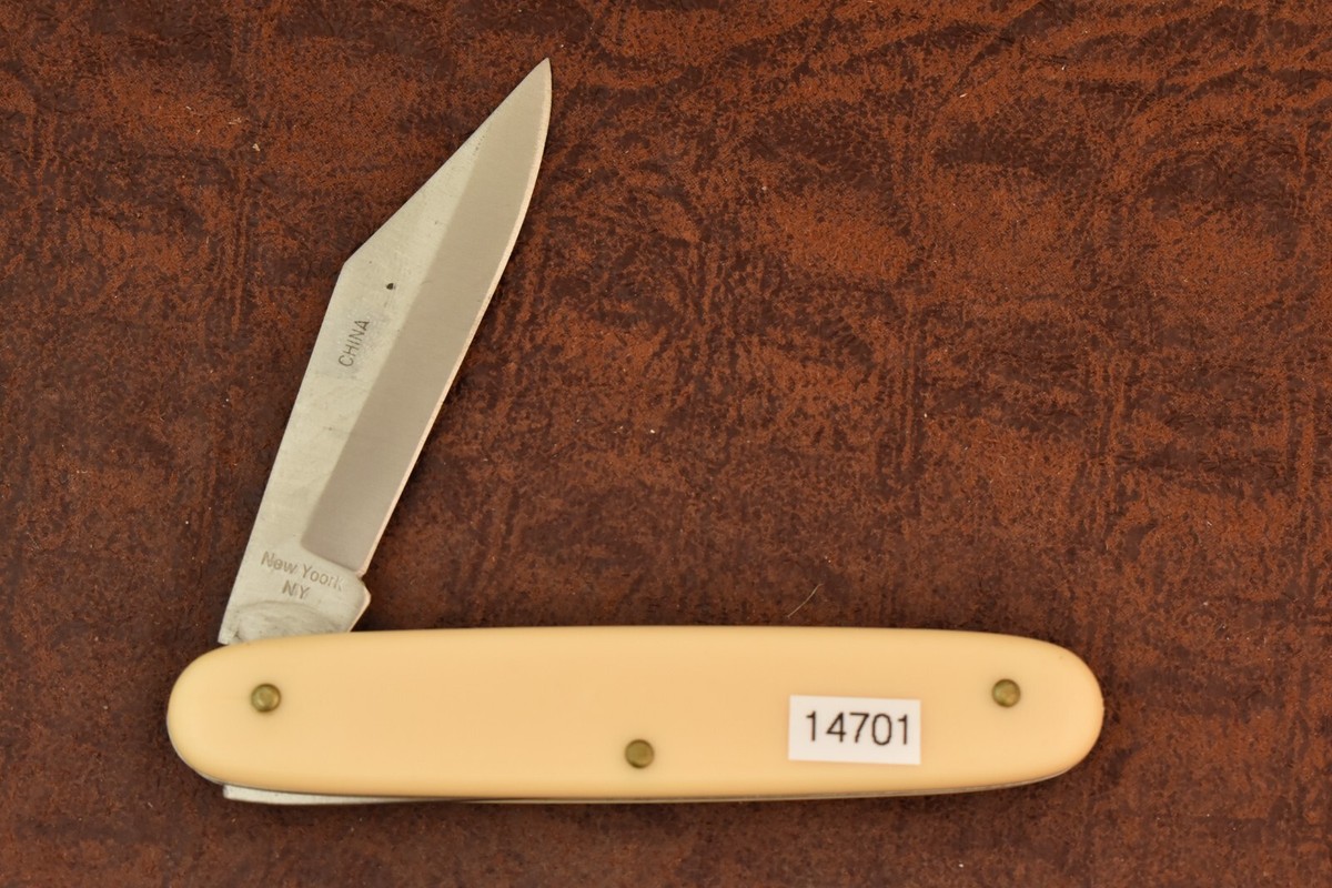 JF NOVELTIES JIM FROST NOVELTY JACK KNIFE FREE & ACCEPTED MASONS