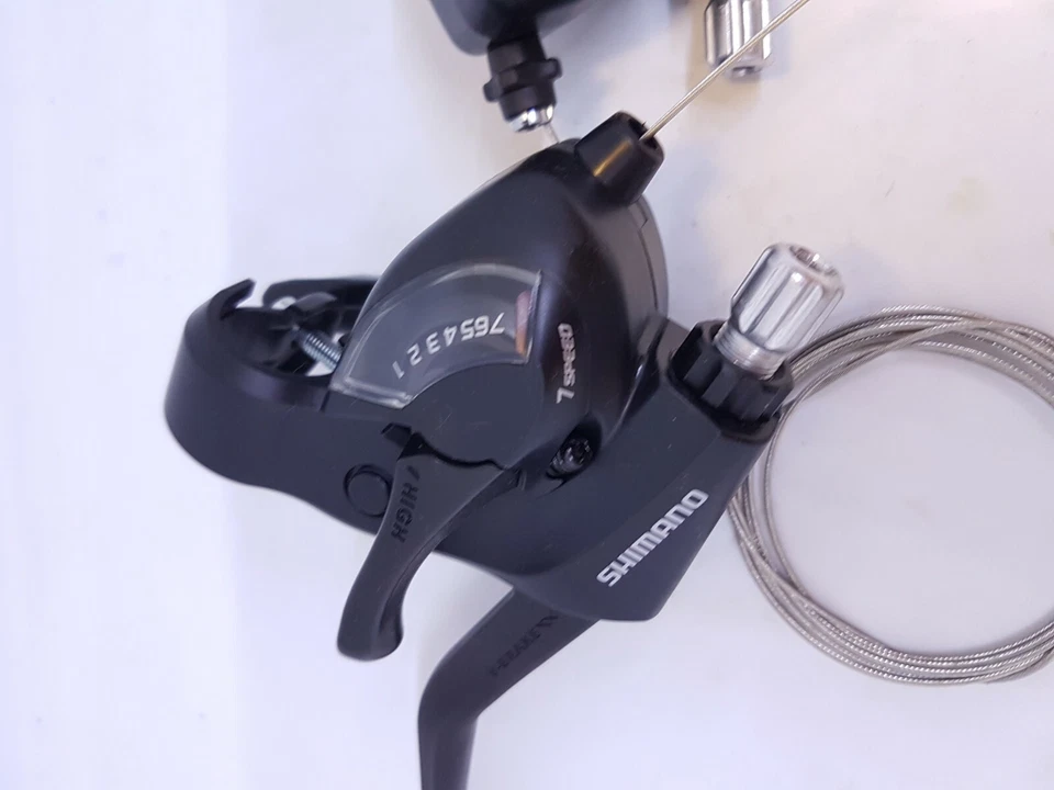 Shimano 7 Speed Rapidfire 21 Gears shifters Brake lever pod combination ST-EF41 - Image 3 of 4