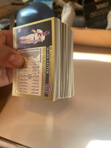 1991 Leaf MLB béisbol edición dorada tarjetas de inserción 121 Misc jugadores comunes lote - Imagen 4 de 7
