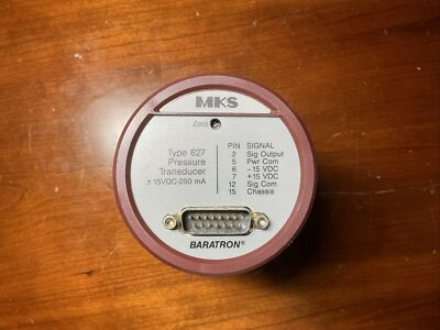 #ad MKS Baratron Pressure gauge Model 627A02TAC 2 TORR $479.99