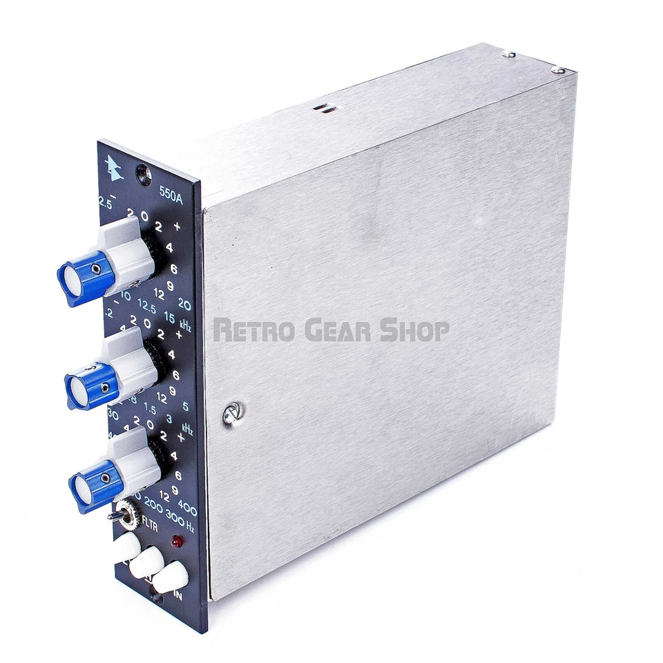 API 550A Equalizer Analog 500 Series EQ Discrete 3 Band Reissue - Image 2 of 4