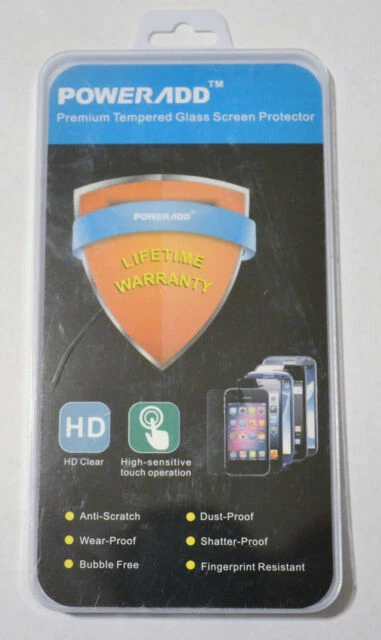 Protectores de pantalla de vidrio templado Poweradd para Apple iPhone 6