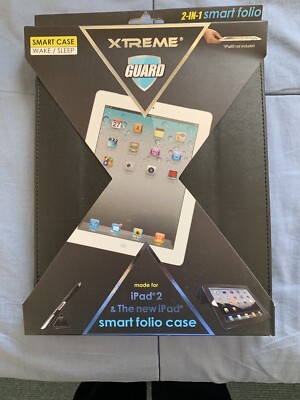 Xtreme Smart Folio Case Leather For Apple Ipad 2  Smart Case  Wake / Sleep