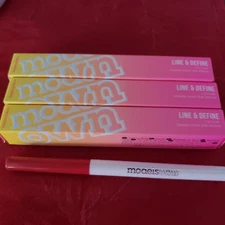 Lot Of 3 Models Own Line & Define Lip Liner, Red Rush 146  .006oz NIB