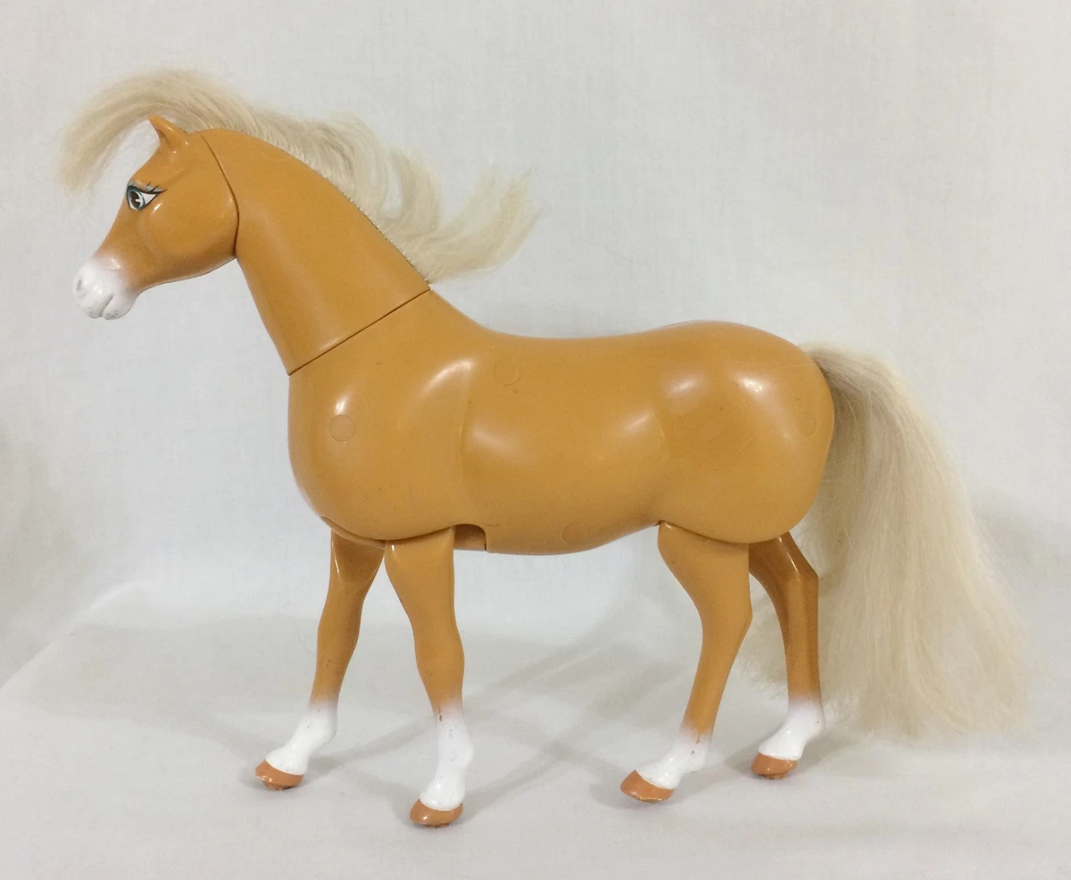 Vintage 1997 Mattel Barbie Walking Horse Movable Legs Works 7