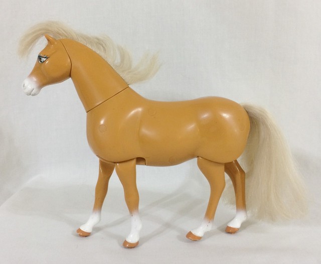 Vintage 1997 Mattel Barbie Walking Horse Movable Legs Works 7" inches