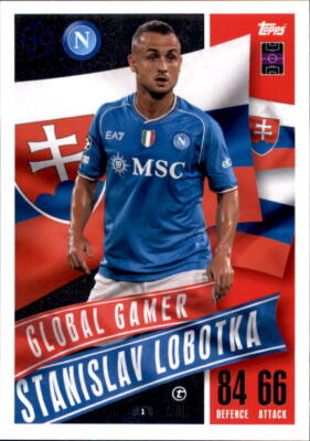 Champions League EXTRA 2023/24 Card 212 - Stanislav Lobotka - Global Gamer