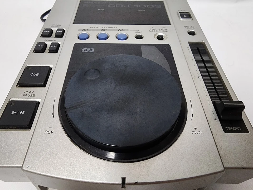 Pioneer DJ CDJ-100S Profi CD Player silber Compact Disc Player - Bild 3 von 4