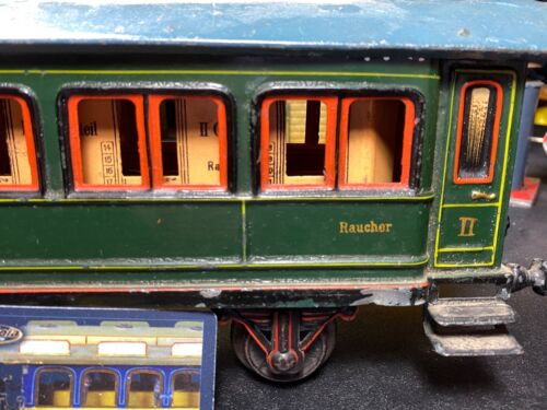 VINTAGE 1910-20 MARKLIN 1/2 GAUGE PASSENGER CAR PAUL COLE COLLECTION C-6 GRADE - Picture 3 of 19