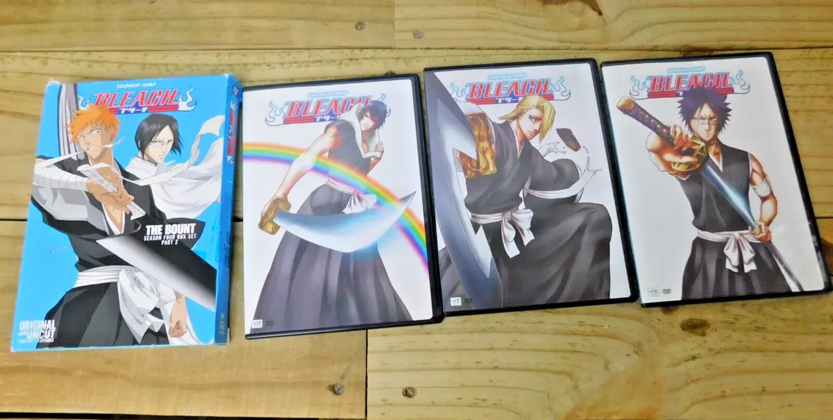 Bleach Uncut Box Set: Season 4, Part 2 The Bount [3 Discs] [DVD