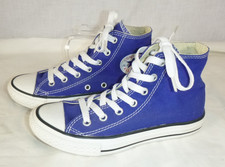 Converse All Stars Chuck Taylor Hi Top Royal Blue 342366F Youth Size 2