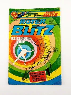 Rarität - Ehapa Comic Superman präsentiert: Roter Blitz Nr. 10 /1980 (o. SE) Z3 - Bild 1 von 4