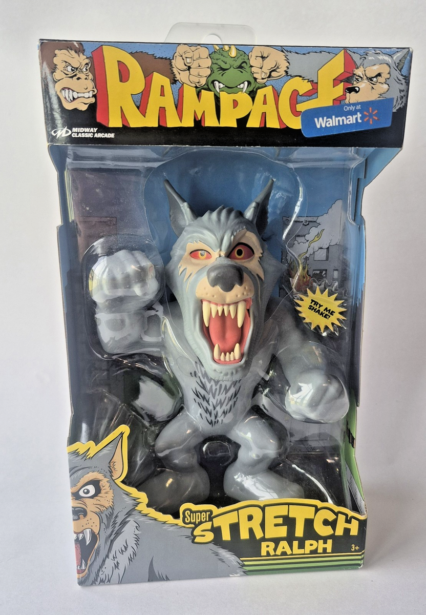 2018 RAMPAGE SUPER STRETCH RALPH - LANARD TOYS - MIDWAY CLASSIC