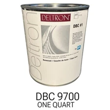 PPG Refinish Deltron DBC 9700 BASECOAT BLACK 1 QUART♦️FREE SHIPPING♦️