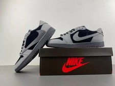 Travis Sc0tt x Jordan 1 Low Gray and Black Size US 7-12 - Men's