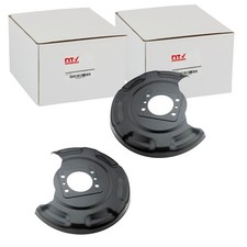2x NTY SPRITZBLECHE BREMSSCHEIBEN HINTEN passend für HYUNDAI ACCENT I20 KIA RIO