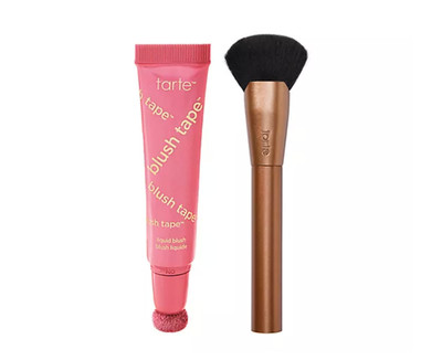 Tarte blush tape sculpting blush wand & brush - Satin coral pnk