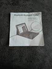 iPad Bluetooth Tastatur im Case leicht schwarz neu